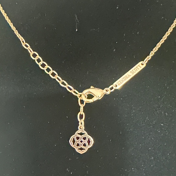 Kendra Scott Rose Gold Pendant Necklace - Picture 3 of 3